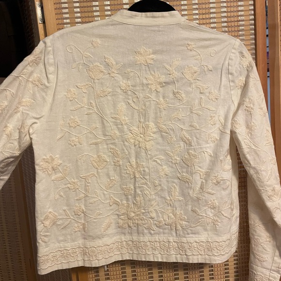 Zara Embroidered Overshirt - Picture 3 of 6